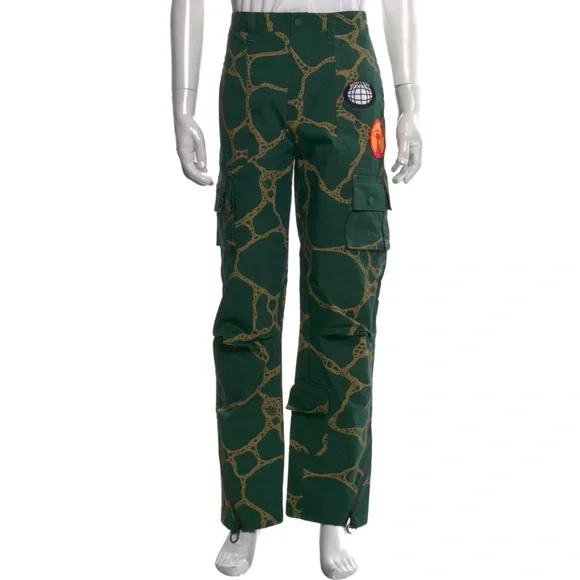 Billionaire Boys Club Expedition Pine-needle Green Cargo Pants Size 30X30